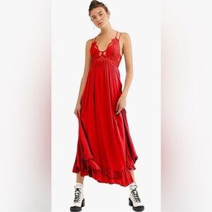 Free People Adella Maxi Slip Dress
